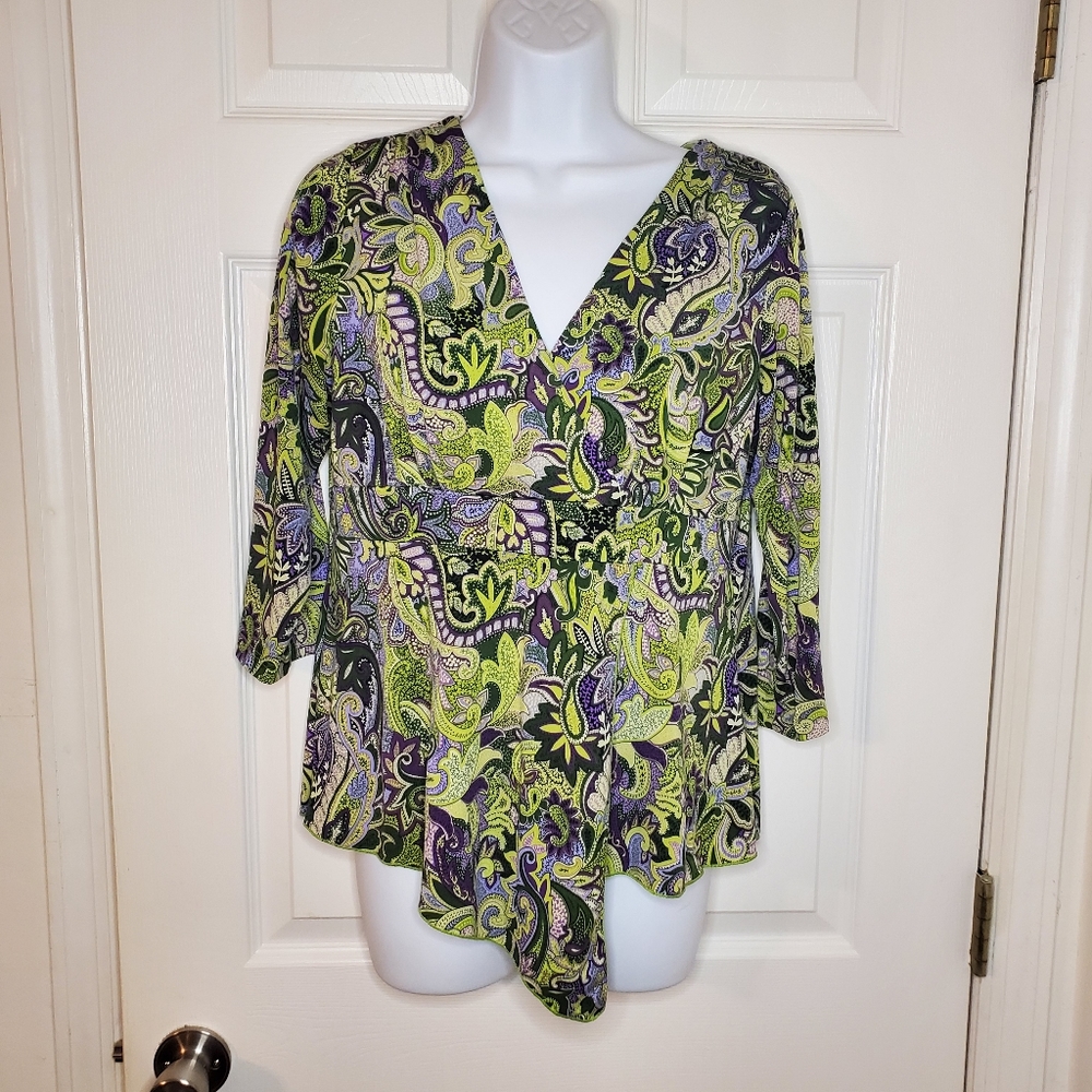 JTB mid sleeve blouse-M